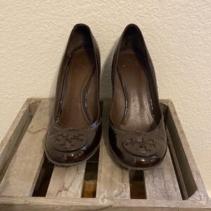 Tory Burch Brown Wedges